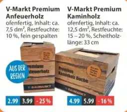 V Markt V-Markt Premium Anfeuerholz Angebot
