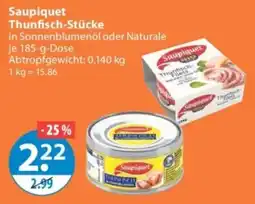 V Markt Saupiquet Thunfisch-Stücke Angebot
