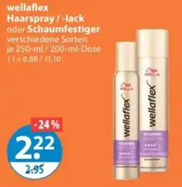 V Markt wella flex Haarspray/-lack Angebot