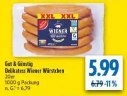diska Delikatess Wiener Würstchen Angebot