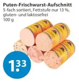 V Markt Puten-Frischwurst-Aufschnitt Angebot