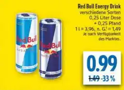 diska Red Bull Energy Drink Angebot