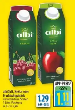 diska albi Saft, Nektar oder Fruchtsaftgetränk Angebot