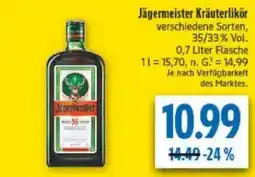 diska Jägermeister Kräuterlikör Angebot