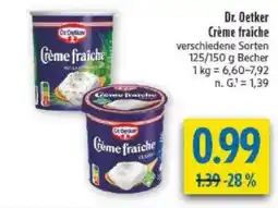 diska Dr. Oetker Crème fraîche Classic Angebot