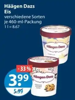 V Markt Häagen Dazs Eis Angebot