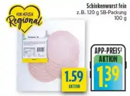 diska Schinkenwurst fein Angebot
