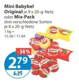 V Markt Mini Babybel Original Angebot