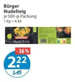 V Markt Bürger Nudelteig Angebot
