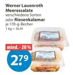 V Markt Werner Lauenroth Meeressalate Angebot