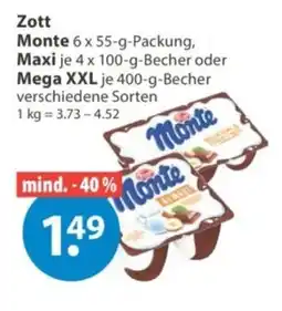 V Markt Zott Monte Angebot