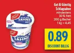 diska SCHLAG-SAHNE 30% Angebot