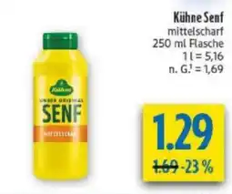 diska Kühne Senf mittelscharf Angebot