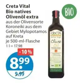 V Markt Creta Vital Bio natives Olivenöl extra Angebot