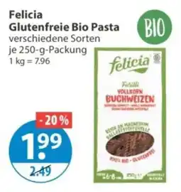 V Markt Felicia Glutenfreie Bio Pasta Angebot