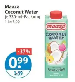 V Markt Maaza Coconut Water Angebot