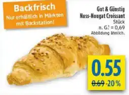 diska Gut & Günstig Nuss-Nougat Croissant Angebot