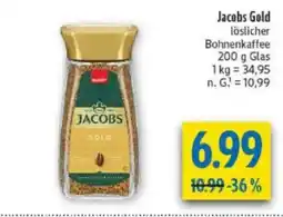 diska Jacobs Gold löslicher Bohnenkaffee Angebot