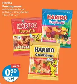 V Markt Haribo Fruchtgummi Angebot