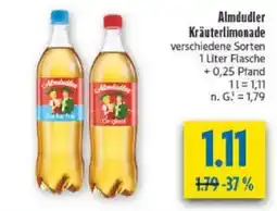diska Almdudler Kräuterlimonade Angebot