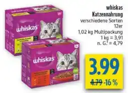 diska whiskas Katzenfutter Angebot