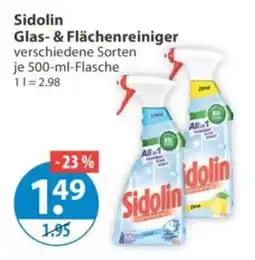 V Markt Sidolin Glas- & Flächenreiniger Angebot