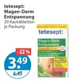 V Markt teteSept Magen-Darm Entspannung Kautabletten Angebot