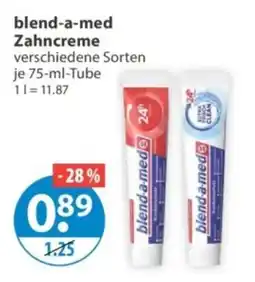 V Markt blend-a-med Zahncreme Angebot