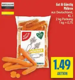 diska Gut & Günstig Möhren Angebot