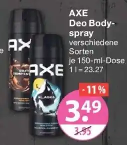 V Markt AXE Deo Body-spray Angebot