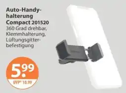 V Markt Auto-Handyhalterung Compact 201520 Angebot