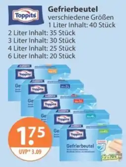V Markt Toppits Gefrierbeutel Angebot