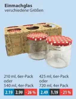 V Markt Einmachglas Angebot