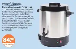 V Markt Einkochautomat PC-EKA1283 Angebot