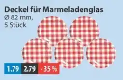 V Markt Deckel für Marmeladenglas Angebot