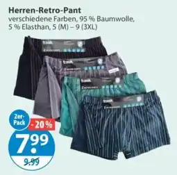 V Markt Herren-Retro-Pant Angebot