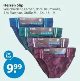 V Markt Herren Slip frank Angebot