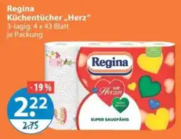 V Markt Regina Küchentücher „Herz“ Angebot