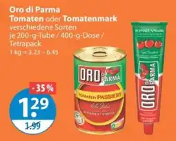 V Markt Oro di Parma Tomaten oder Tomatenmark Angebot