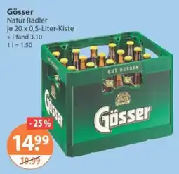 V Markt Gösser Natur Radler Angebot