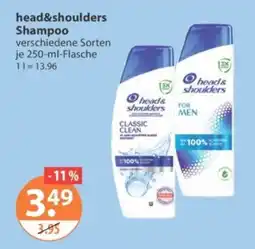 V Markt head&shoulders Shampoo Angebot