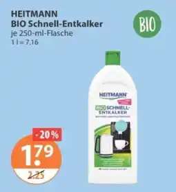 V Markt HEITMANN BIO Schnell-Entkalker Angebot
