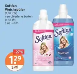 V Markt Softlan Weichspüler Angebot