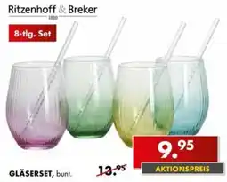 Möbel Steffens Ritzenhoff & Breker GLÄSERSET, bunt Angebot