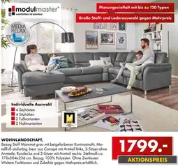 Möbel Steffens Modulmaster wohnlandschaft Angebot