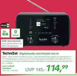 EP TechniSat Digitalradio DIGITRADIO 550 IR Angebot
