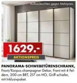 Möbel Steffens PANORAMA-SCHWEBETÜRENSCHRANK Angebot