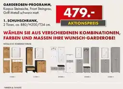 Möbel Steffens GARDEROBEN-PROGRAMM Angebot