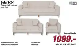 Poco Sofa 3-2-1 Angebot