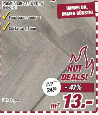 Poco Eiche h.grau Angebot